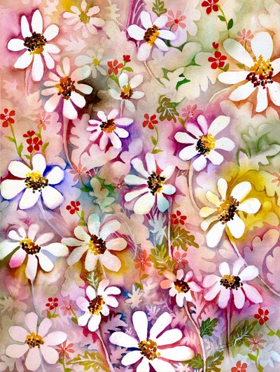 Gänseblümchen in Hülle und Fülle von Neela Pushparaj